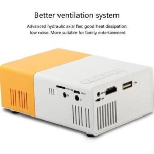 YG300 Mini Portable Multimedia Projector Full HD 1080P Home Theater 14 YG300 Mini Portable Multimedia Projector Full HD 1080P Home Theater - Image 5