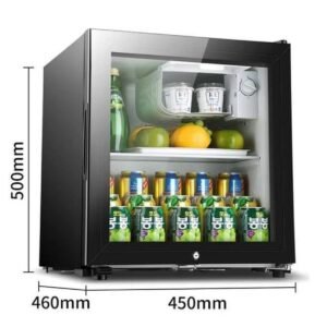 Ice Bar 65L Mini Fridge for Home Use – Stable Temperature, Wine Cooler with Glass Door - Image 2