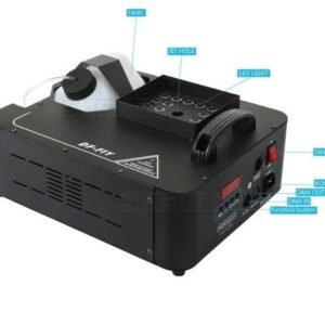 3 in 1 RGB LED Fog Machine 1500W DMX512 Vertical LED Smoke Machine with Wireless Remote Control 8 3 in 1 RGB LED Fog Machine 1500W DMX512 Vertical LED Smoke Machine with Wireless Remote Control - Image 2
