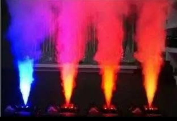 3 in 1 RGB LED Fog Machine 1500W DMX512 Vertical LED Smoke Machine with Wireless Remote Control 6 img 9651