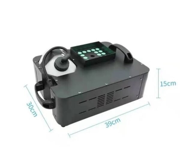 3 in 1 RGB LED Fog Machine 1500W DMX512 Vertical LED Smoke Machine with Wireless Remote Control 3 img 9652