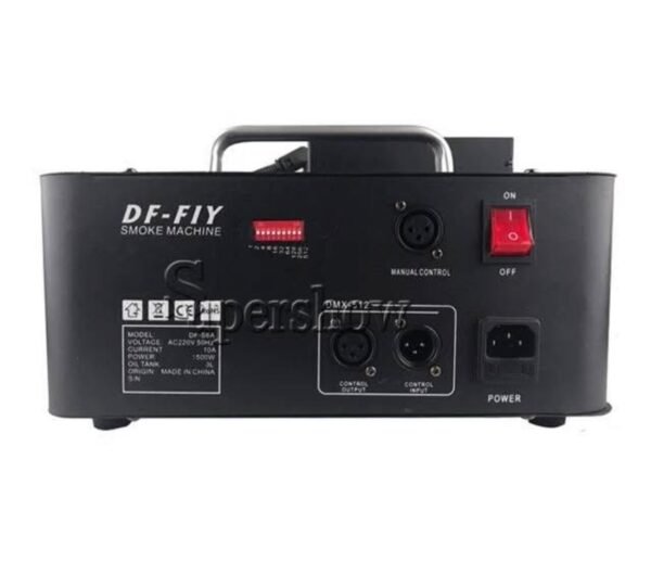 3 in 1 RGB LED Fog Machine 1500W DMX512 Vertical LED Smoke Machine with Wireless Remote Control 4 img 9653