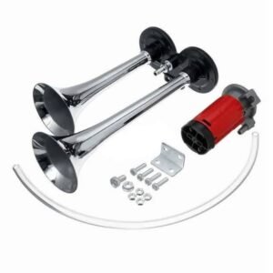 12V Dual Air Horn 150DB – Powerful Sound Alarm for Cars, Trucks, Boats, Trains & More 7 12V Dual Air Horn 150DB – Powerful Sound Alarm for Cars, Trucks, Boats, Trains & More - Image 1