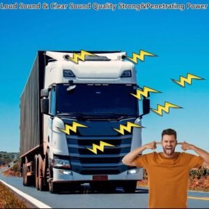 12V Dual Air Horn 150DB – Powerful Sound Alarm for Cars, Trucks, Boats, Trains & More 10 12V Dual Air Horn 150DB – Powerful Sound Alarm for Cars, Trucks, Boats, Trains & More - Image 4