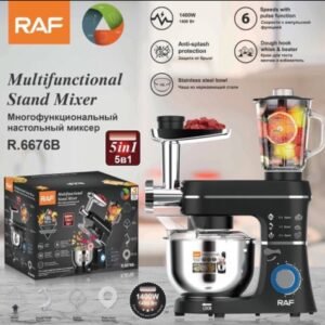 5-in-1 Meat Mincer Grinder Blender Kitchen Machine – Heavy Duty Dough Mixer & Stand Food Processor | All-in-One Chef Machine 8 5-in-1 Meat Mincer Grinder Blender Kitchen Machine – Heavy Duty Dough Mixer & Stand Food Processor | All-in-One Chef Machine - Image 3