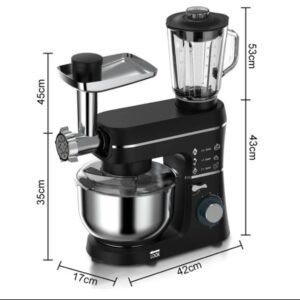 5-in-1 Meat Mincer Grinder Blender Kitchen Machine – Heavy Duty Dough Mixer & Stand Food Processor | All-in-One Chef Machine 9 5-in-1 Meat Mincer Grinder Blender Kitchen Machine – Heavy Duty Dough Mixer & Stand Food Processor | All-in-One Chef Machine - Image 4