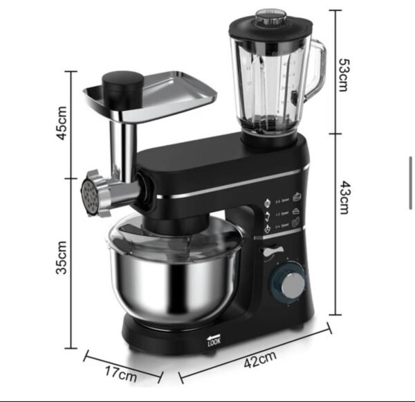 5-in-1 Meat Mincer Grinder Blender Kitchen Machine – Heavy Duty Dough Mixer & Stand Food Processor | All-in-One Chef Machine 3 img 9692