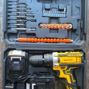 Powerful 26V Cordless Drill Driver Set – 2-Speed with LED, 2 Batteries & 26 Accessories | Ideal for Wood, Metal & Masonry 11 Powerful 26V Cordless Drill Driver Set – 2-Speed with LED, 2 Batteries & 26 Accessories | Ideal for Wood, Metal & Masonry - Image 5