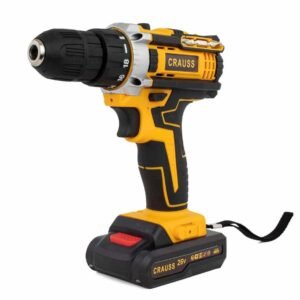Powerful 26V Cordless Drill Driver Set – 2-Speed with LED, 2 Batteries & 26 Accessories | Ideal for Wood, Metal & Masonry 7 Powerful 26V Cordless Drill Driver Set – 2-Speed with LED, 2 Batteries & 26 Accessories | Ideal for Wood, Metal & Masonry - Image 1
