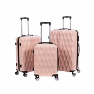 3-Piece ABS Luggage Set – Strength, Style & Comfort for Your Travels 7 3-Piece ABS Luggage Set – Strength, Style & Comfort for Your Travels - Image 1