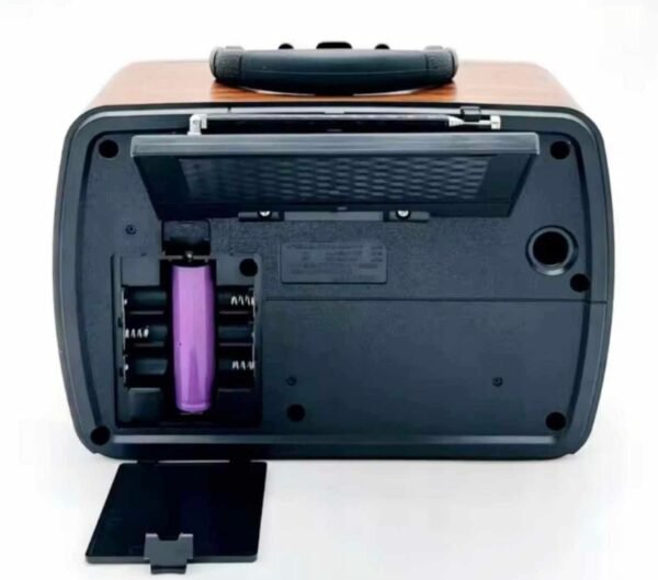 RX-O75D Retro Tabletop Radio with Bluetooth, USB & Solar Charging | Brown Finish 2 fd8801e255a970b25bf61e0646839157