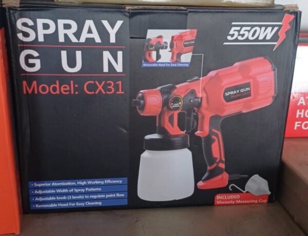 CX31 Paint Sprayer Electric Spray 550W 5 img 0087