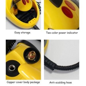 Steam Cleaner 2000W with Wheels & Extension Pole – 4.5 Bar High-Pressure Steam Cleaning Machine - Image 10