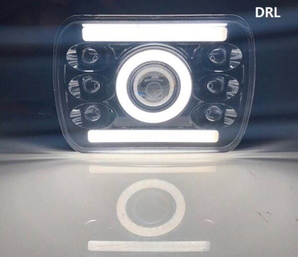 LED Headlight with Angel Eyes H4 – 60W 12-24V for Unmatched Performance & Style 6 img 9858