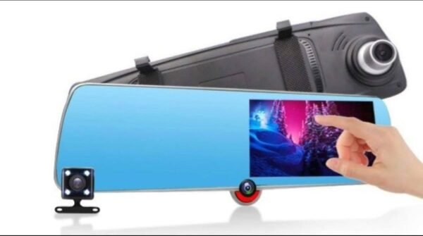 DVR Car Mirror L1030 with 3 Cameras – Safety & Convenience on the Road 2 img 9875