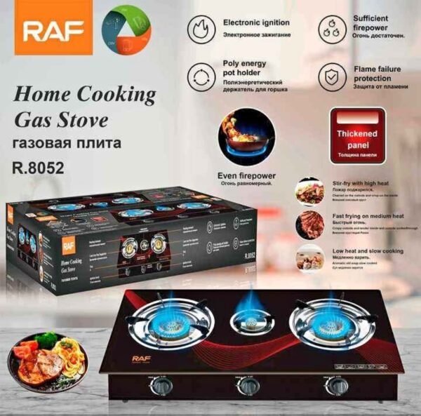 RAF R.8051 R.8052 Double Gas Burners – Built-in Gas Stove for Efficient Cooking 7 img 9880