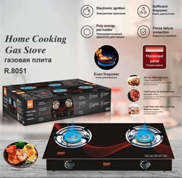 RAF R.8051 R.8052 Double Gas Burners – Built-in Gas Stove for Efficient Cooking 6 img 9882