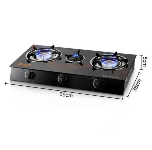 RAF R.8051 R.8052 Double Gas Burners – Built-in Gas Stove for Efficient Cooking 4 img 9884