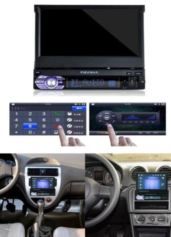 1 Din 7” Touch Screen Car Radio MP5 Player with Bluetooth & FM 4 img 9958