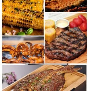 Commercial Gas Lava Rock Grill - Image 3