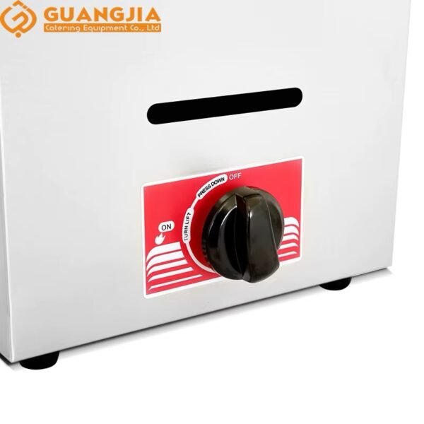 Mini Portable 6L Stainless Steel Gas Fryer GF-71 5 img 0650