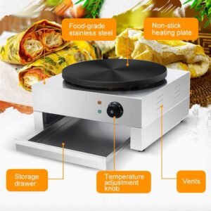 Single Head Commercial Gas Crepe Maker 18 Single Head Commercial Gas Crepe Maker - Image 9