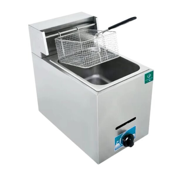 Mini Portable 6L Stainless Steel Gas Fryer GF-71 2 img 0708