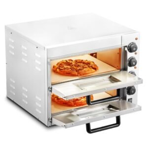 Professional 2-Deck Pizza Oven | High Performance & Compact Design - Image 1