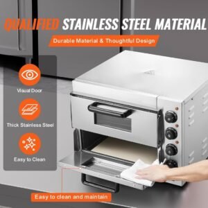 Professional 2-Deck Pizza Oven | High Performance & Compact Design - Image 5