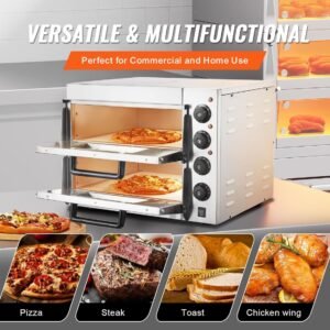 Professional 2-Deck Pizza Oven | High Performance & Compact Design - Image 3