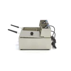 6L+6L Dual Tank Electric Deep Fryer - High Volume & Versatile Frying - Image 2