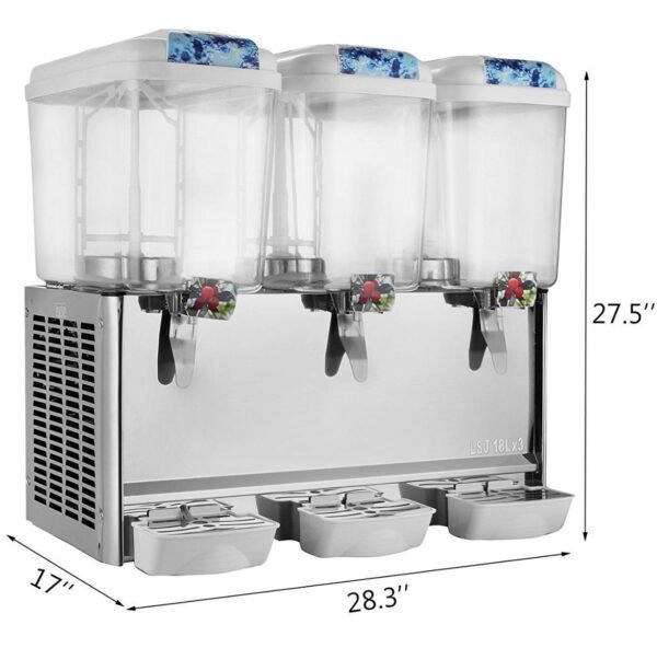 Triple-Tank 18L Juice Dispenser 8 img 0783