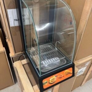 BDH-2P-1 Cruved glass electric warming showcase - Image 5