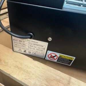 Curved Glass Commercial Food Warmer Showcase 2 Feet - Image 4