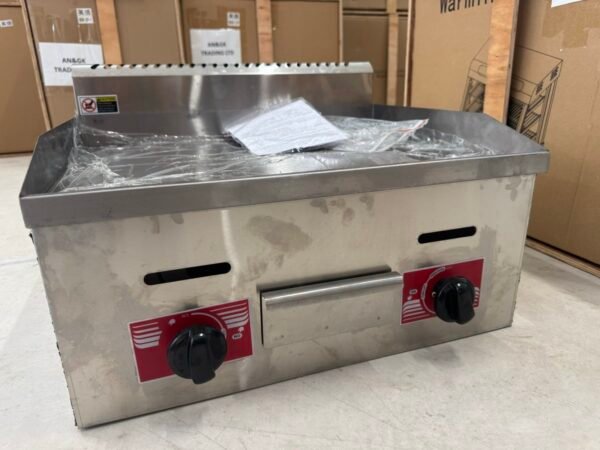 Countertop Gas Flat Plate Grill – LPG Powered BGH-718 1 img 1107