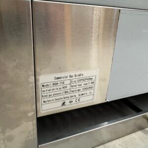 Countertop Gas Flat Plate Grill – LPG Powered BGH-718 9 Countertop Gas Flat Plate Grill – LPG Powered BGH-718 - Image 5