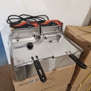 6L+6L Dual Tank Electric Deep Fryer High Volume & Versatile Frying BGF-82 - Image 5