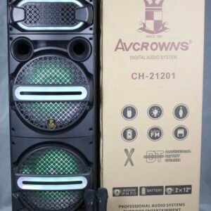 AVCR-21201 Portable Party Speaker with LED Lights 3 AVCR-21201 Portable Party Speaker with LED Lights - Image 2