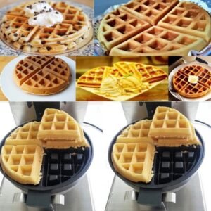 2-Plates Waffle Baker – Double Head Electric Waffle Maker EB-2M 16 2-Plates Waffle Baker – Double Head Electric Waffle Maker EB-2M - Image 6