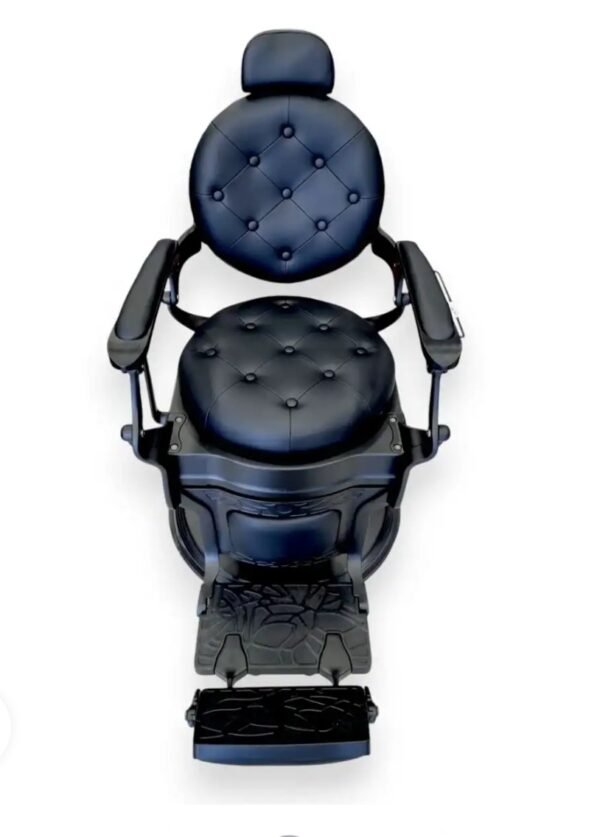 CLASSIC BARBER CHAIR – BLACK LUXURY EDITION 4 img 0994