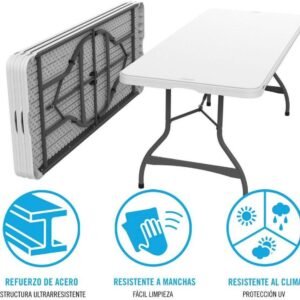 Foldable Plastic Table - Image 3