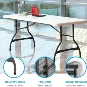 Foldable Plastic Table - Image 5