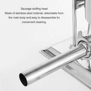 Manual Stainless Steel Sausage Stuffer - Image 5