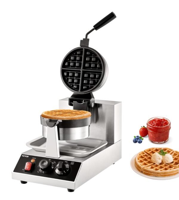 1-Plate Commercial Waffle Baker 7 img 1075