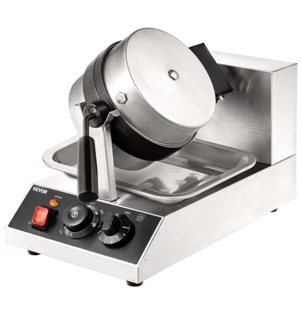 1-Plate Commercial Waffle Baker 1 img 1081