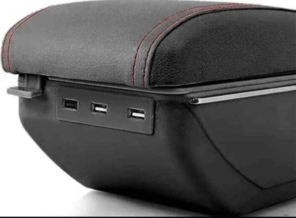 Universal Double-Layer Car Armrest Console Box with 7 USB Charging Ports 3 img 1187