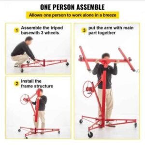 16ft Drywall Lift – 150lb Capacity – Telescopic Arm 17 16ft Drywall Lift – 150lb Capacity – Telescopic Arm - Image 8