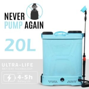 20L Battery-Powered Backpack Sprayer – Adjustable Pressure 1–4.5 bar – Li-Ion 12V/12Ah 10 20L Battery-Powered Backpack Sprayer – Adjustable Pressure 1–4.5 bar – Li-Ion 12V/12Ah - Image 4