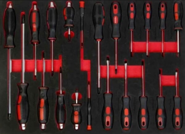 Professional 7-Drawer Tool Trolley with 252-Piece Hand Tool Set 7 img 1246