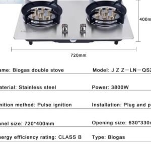 High-Performance Gas Stove – 9-Burner Dual Fuel 14 High-Performance Gas Stove – 9-Burner Dual Fuel - Image 7